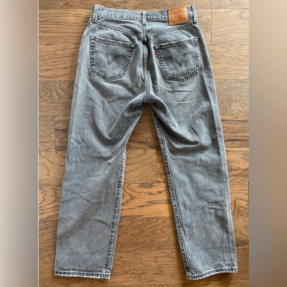 Levi's Authentic Vintage-Inspired Big E 501’s in Gray Wash Straight Leg. - Picture 9 of 11